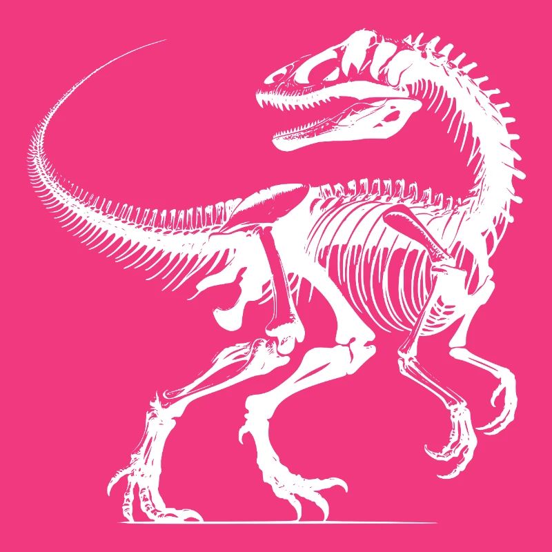Dinosaur Bone Old, No Skin, No Problem
