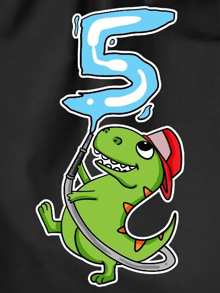 5th Birthday Dinosaur