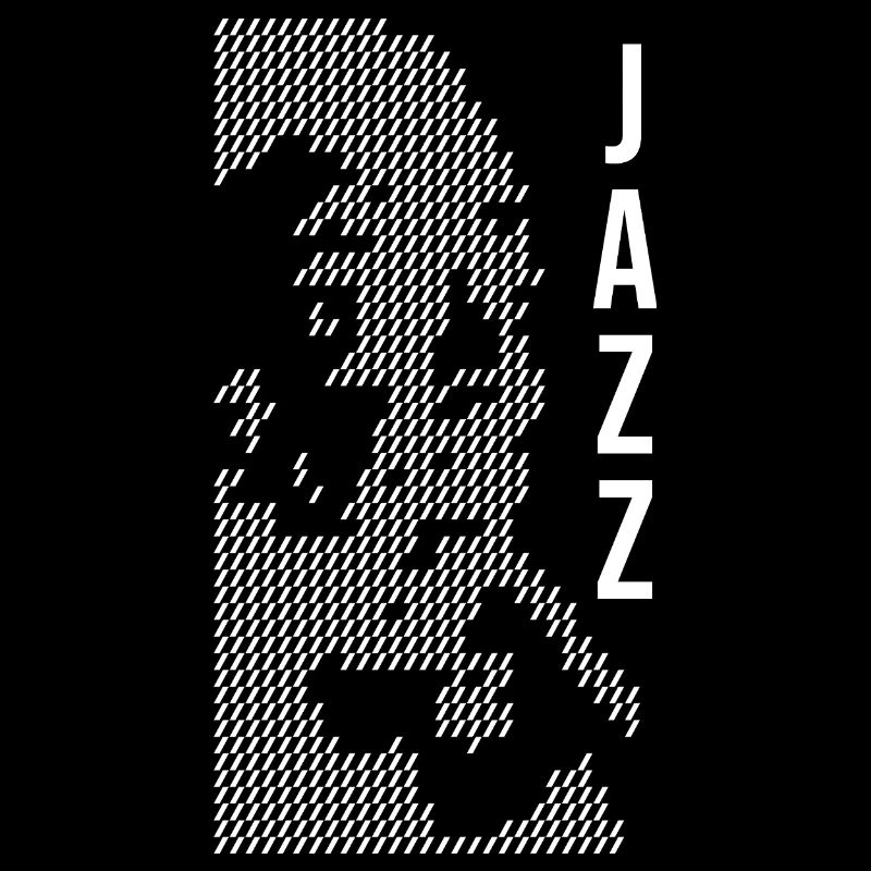 Jazz Halftone Portrait