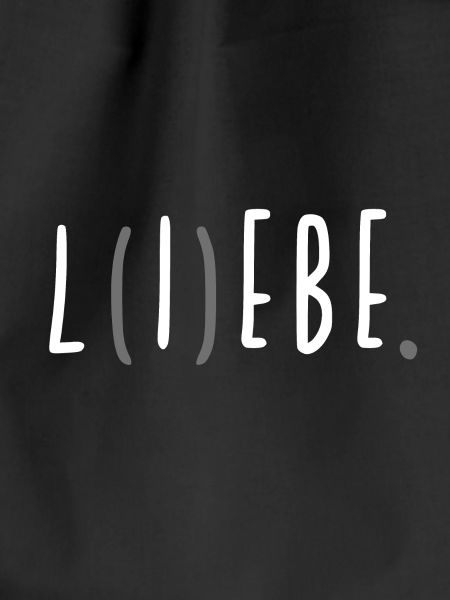 Liebe, lebe, verliebt, lebensfroh, Statement