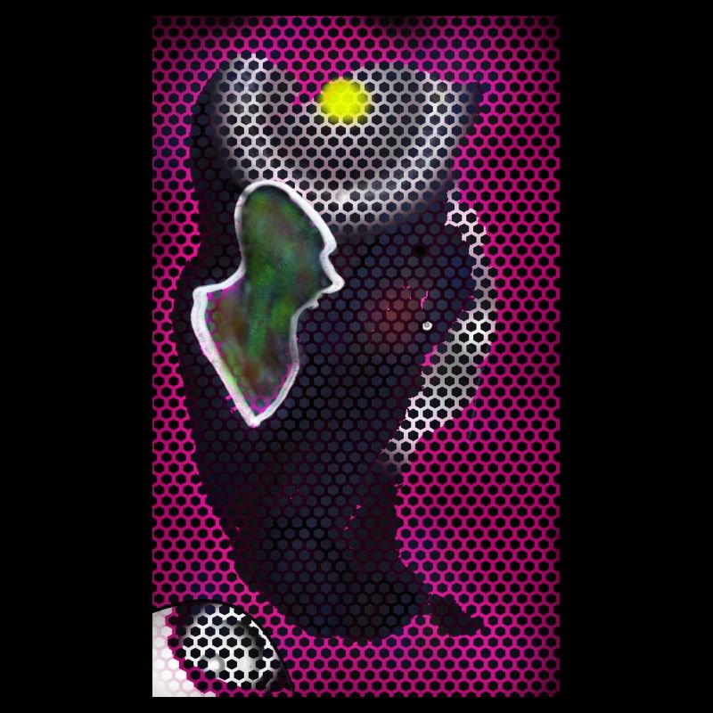 Man in the moonlight