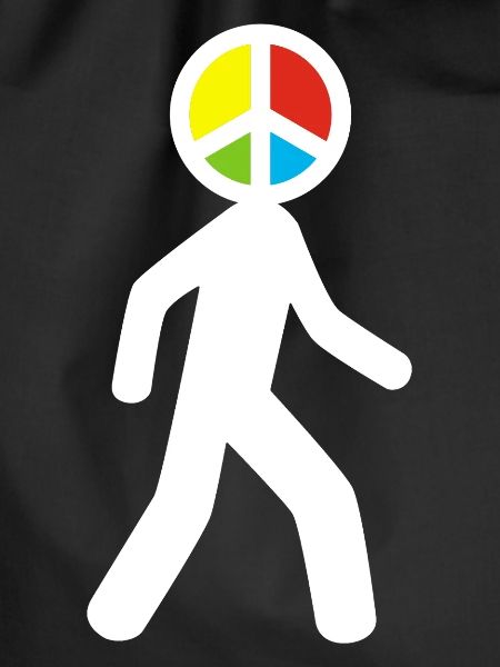 Man of Peace (white)