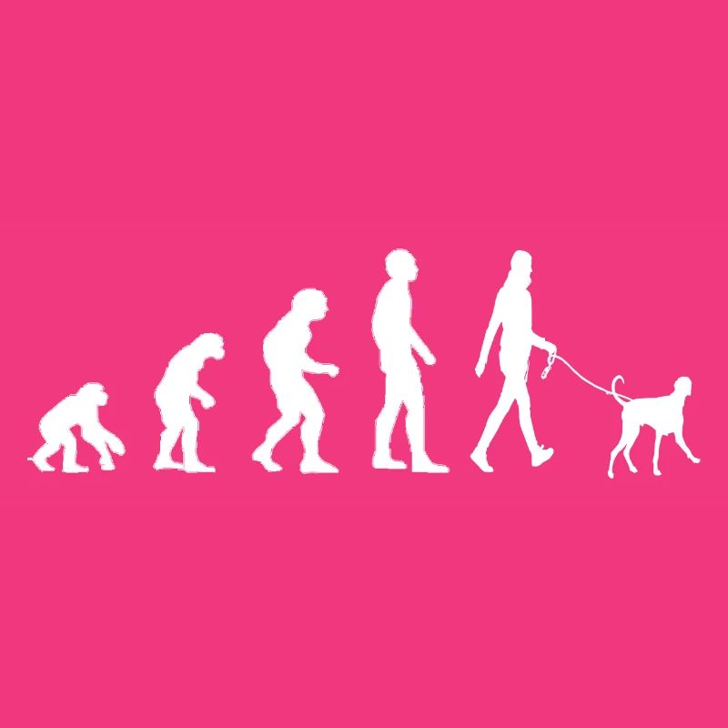 Hundehalter Hund Evolution
