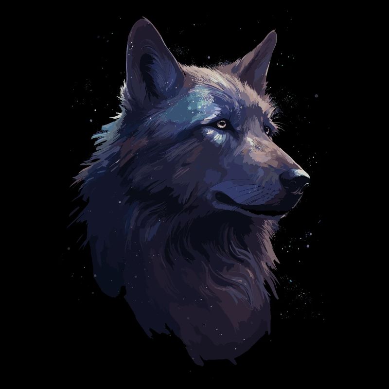 Wolf Wolf Head Scratch Marks Claws Wild Forest Hunter