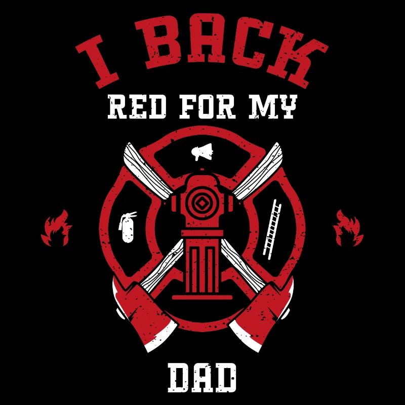 I Back Red For My Dad