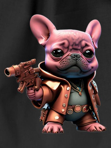Frenchie Superhero