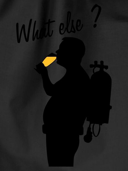 Tauchen und Bier! Was sonst?