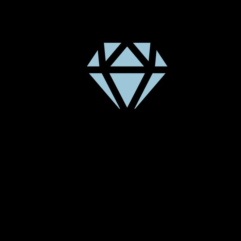 Engagement ring with diamond