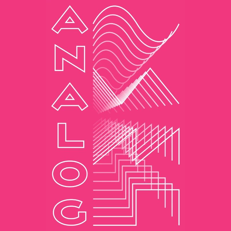 Analogique Waveform Audio Digital Design Modular Gift