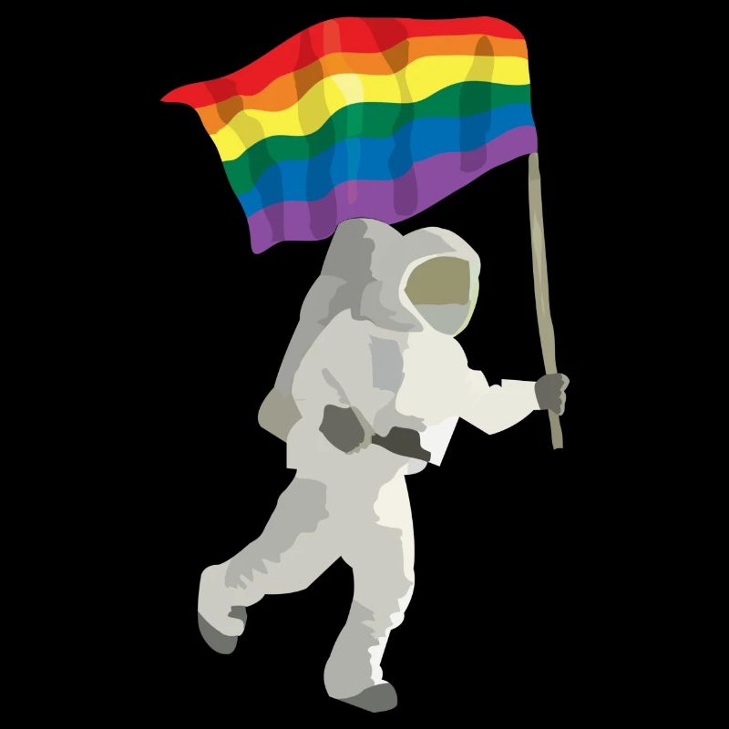 indicateur d’arc-en-ciel d’astronaute