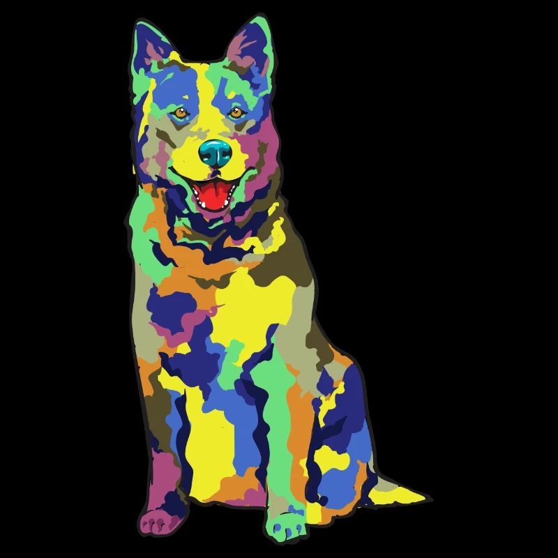 Bouvier australien Red Blue Heeler