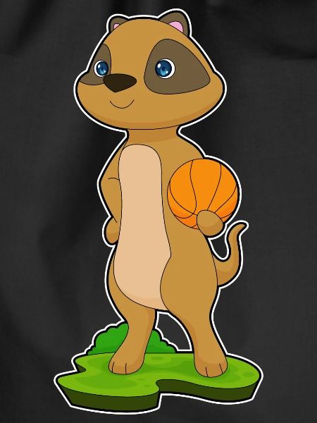 Meerkat Basketball Player Basketball