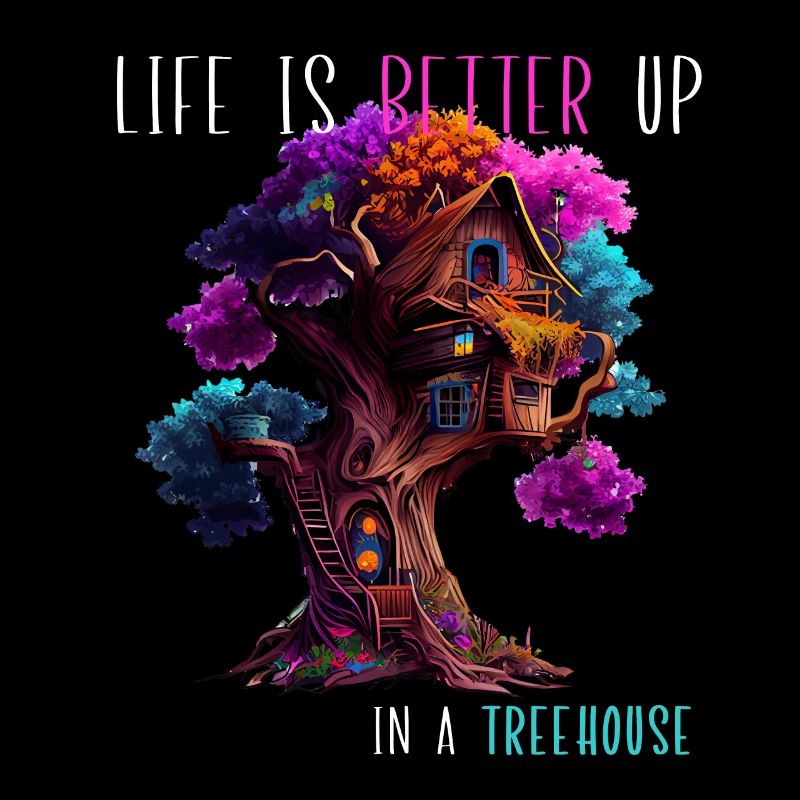 Constructeur de cabane dans les arbres - La vie est meilleure dans un treehou