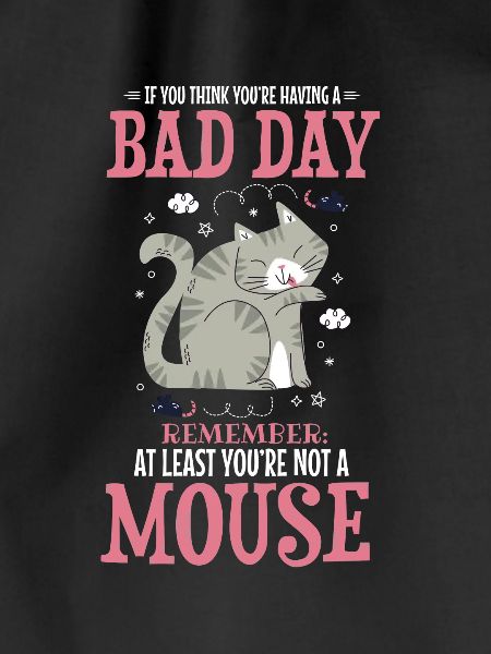 Funny Cat Pet Saying Design