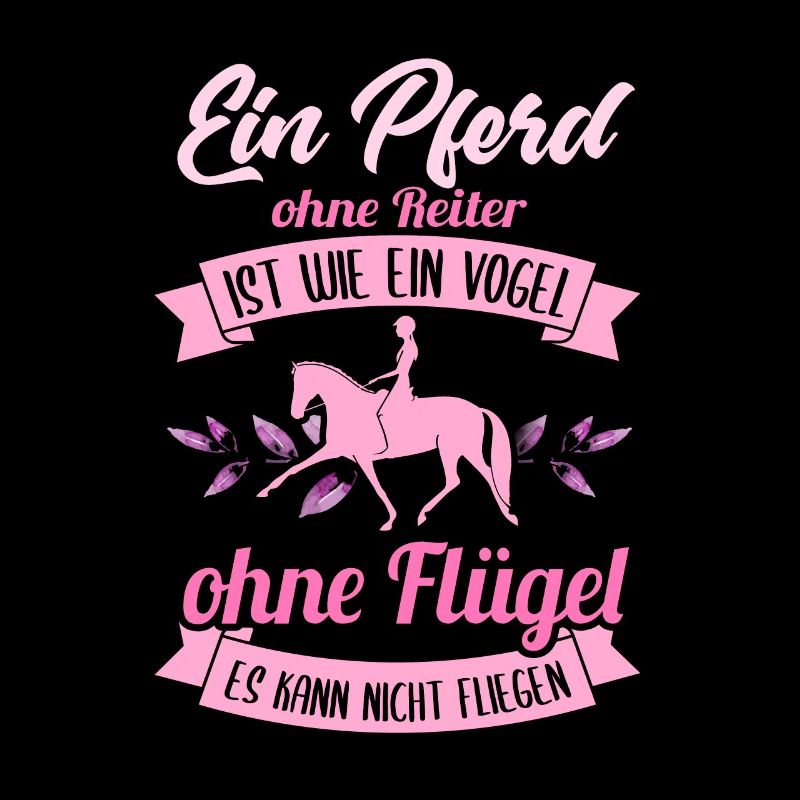 Süßes Pferde Pferdespruch Motiv