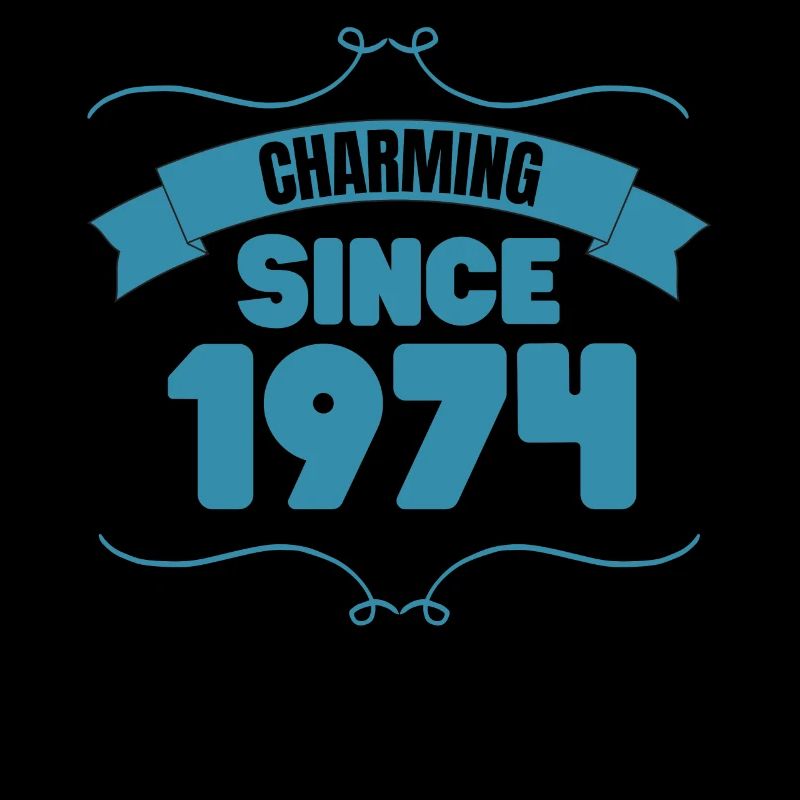 49. Geburtstags Party Geschenk Charmant seit 1974