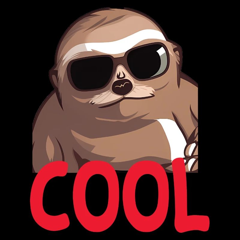 cooles Faultier - Cool sloth