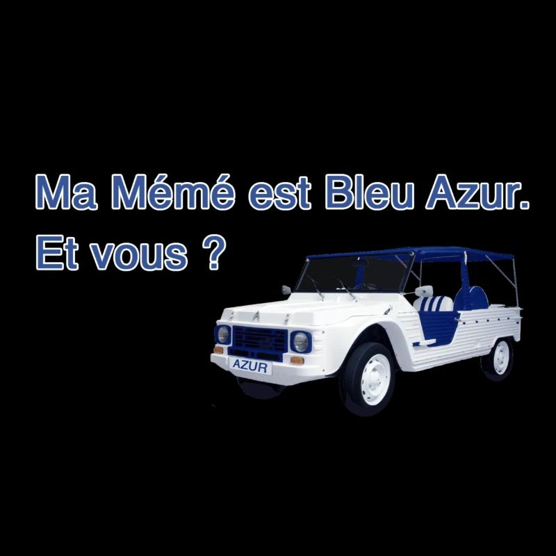 Ma Mémé est bleu azur. Et vous ?