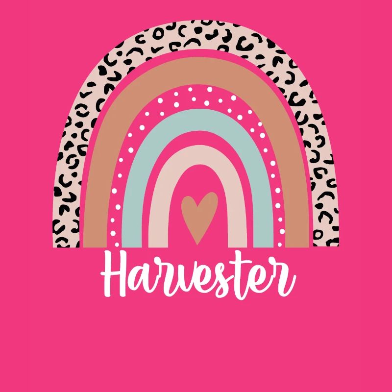Moissonneuse Arc-en-ciel Leopard Funny Harvester