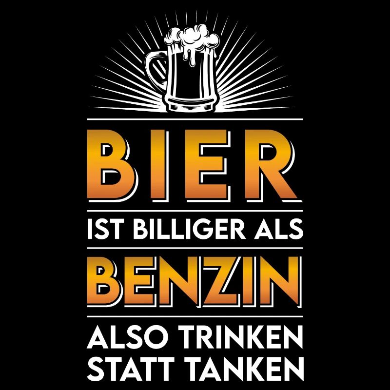 Bier ist billiger als Benzin - Prost!
