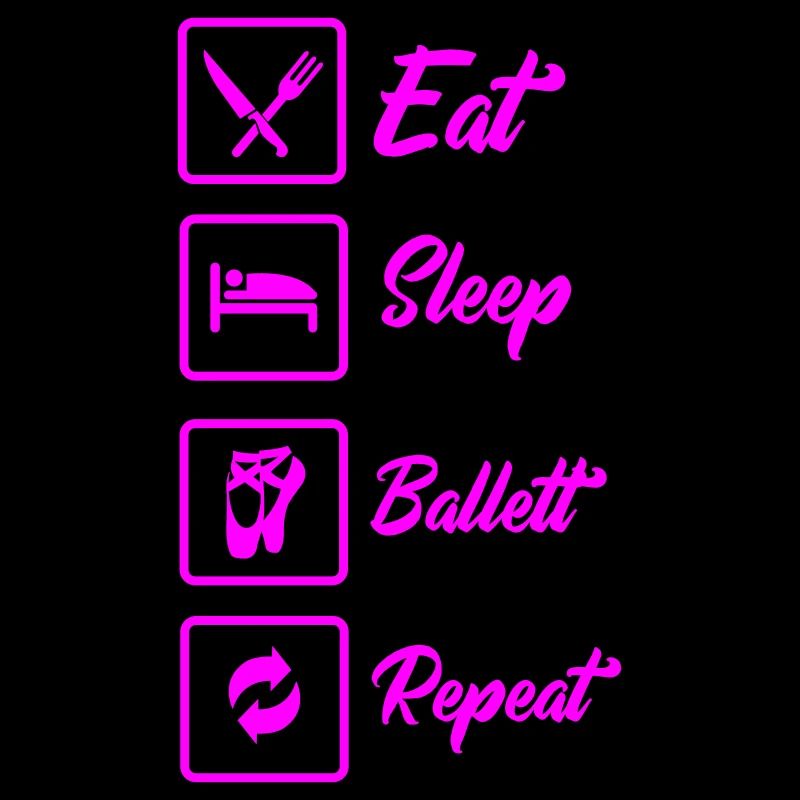 Manger dormir Ballet Répéter