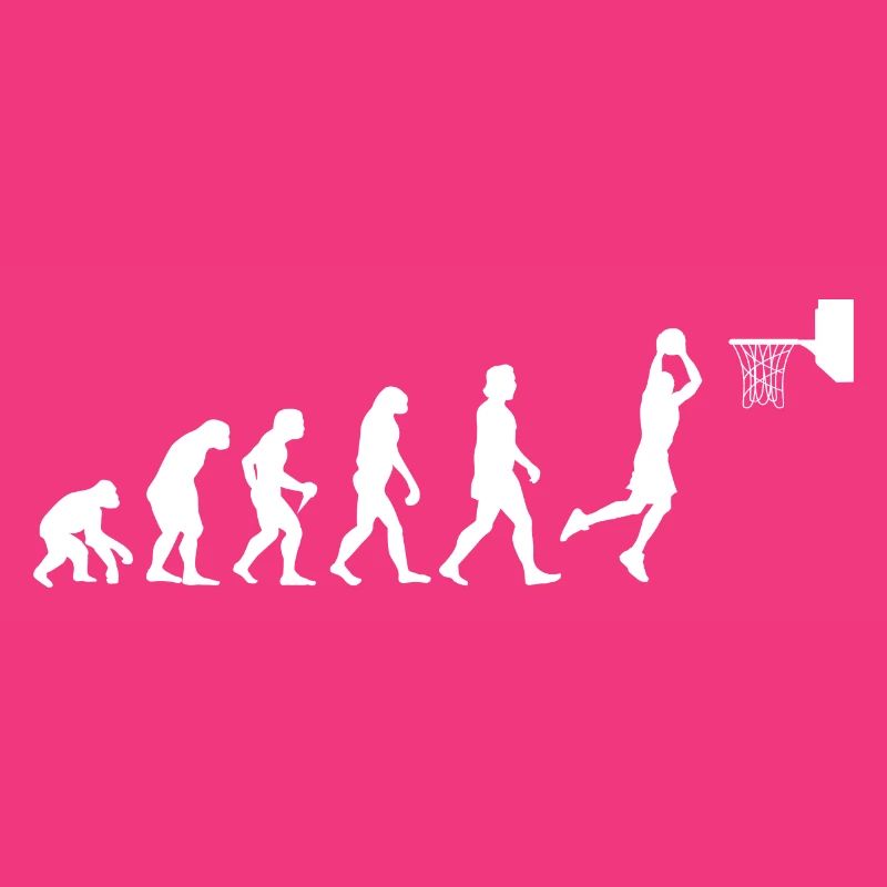 Basketball Evolution Dunk Dunking Gift Idea