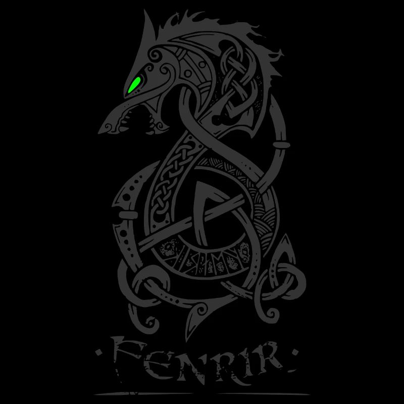 Fenriswolf- Black Darkside Walhalla