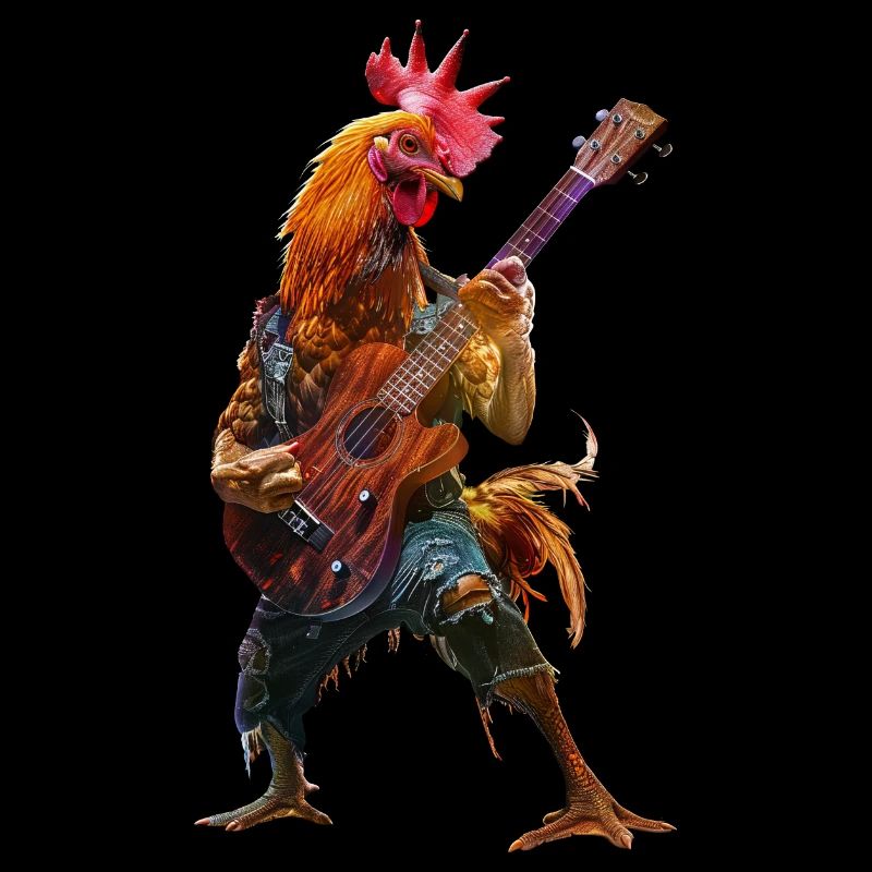 Rooster Ukulele