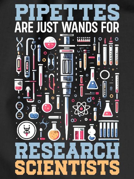 Funny lab technician biotechnologist