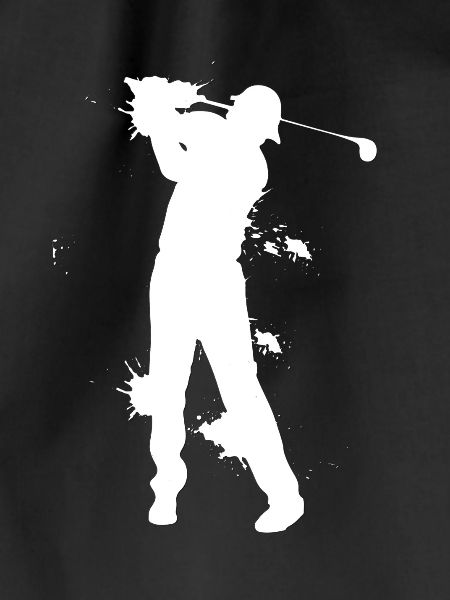 Golfer Golfen Abschlag