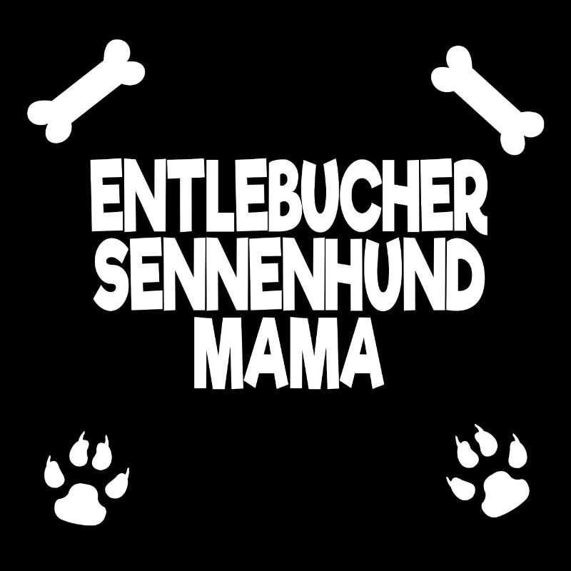 entlebucher sennenhund mama white