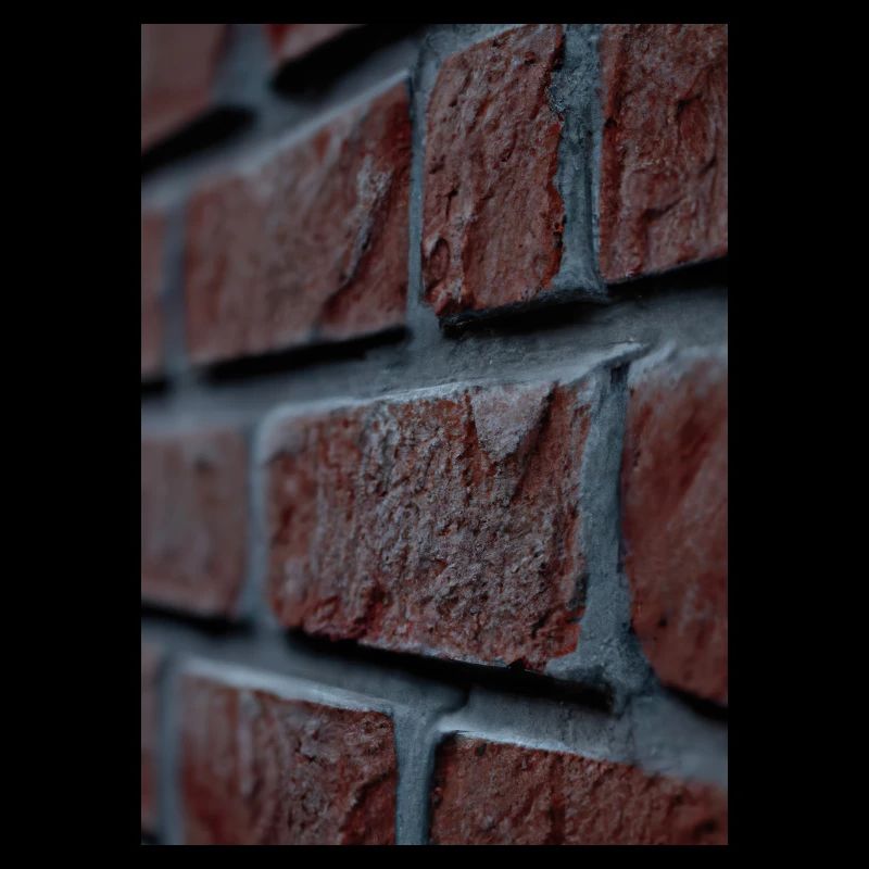 Backsteinmauer