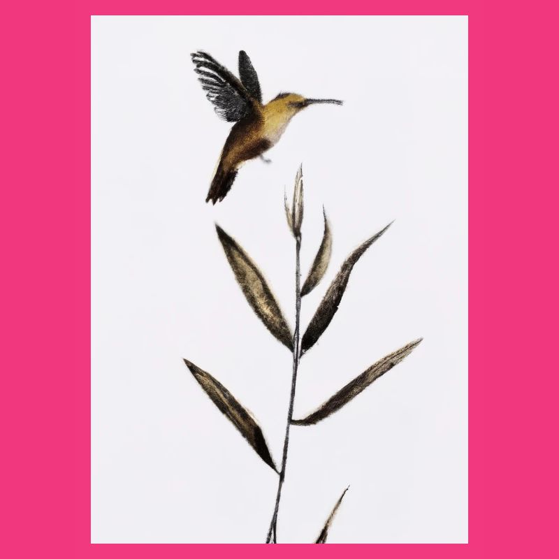 Abstrakter Vogel