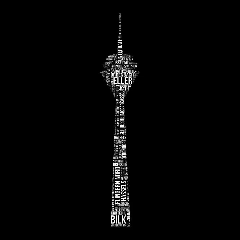 Quartiers de Düsseldorf Rheinturm