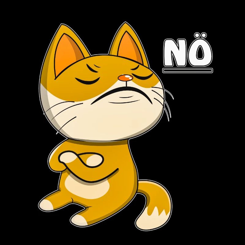 144 KATZE NEIN