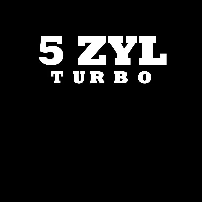Idée cadeau 5 cylindres turbo oldtimer 1-2-4-5-3