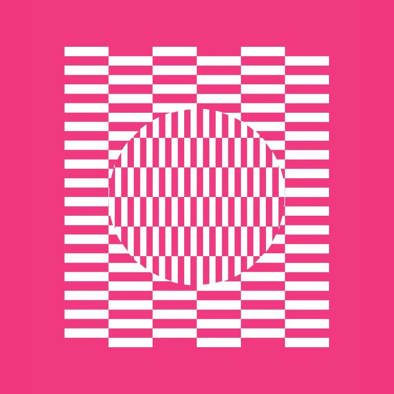 Visual grid perception illusion imagination
