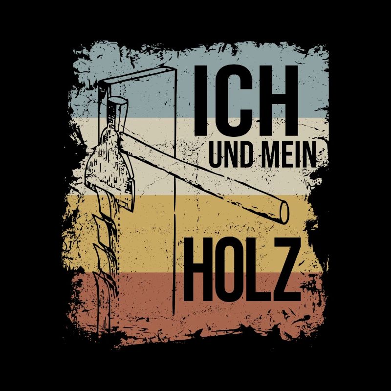Ich und mein Holz - Axt Holz hacken Wald Äxte