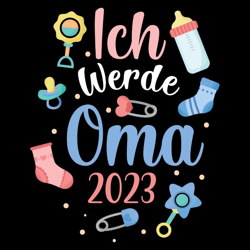 Ich Werde Oma 2023 süßes werdende Großmutter