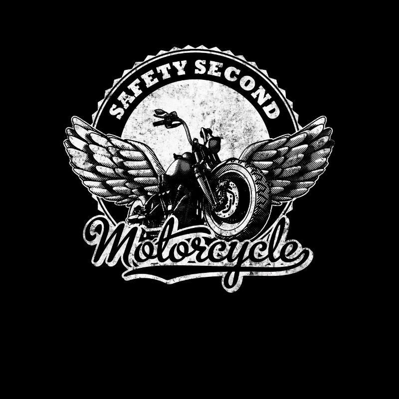 Safety Second funny design for Motorcycle lovers