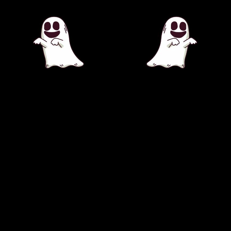 Petits fantômes mignons Halloween Ghost Night