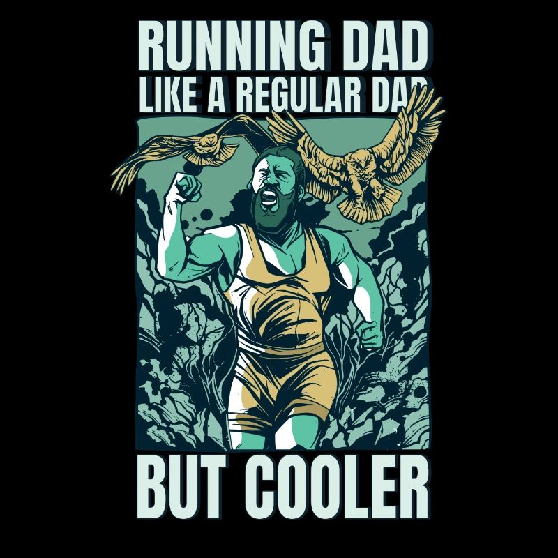 Courir papa comme un papa normal, mais plus cool