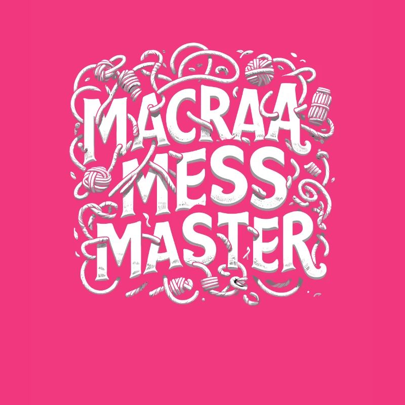 Creative macrame artist Funny macrame