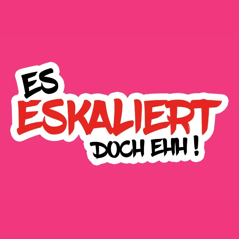 ES ESKALIERT DOCH EHH !