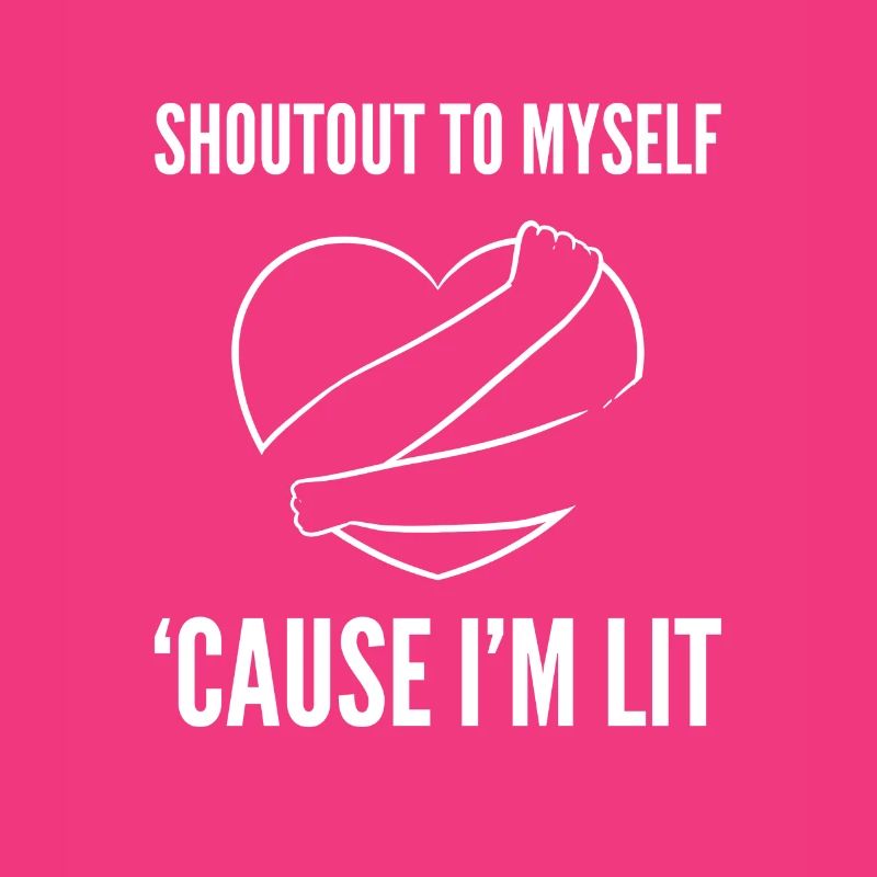 Ich bin beleuchtet Unglaubliche oder tapfere Perso