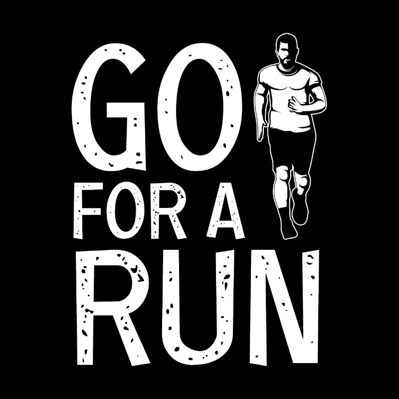 Go for Run. Active person poison