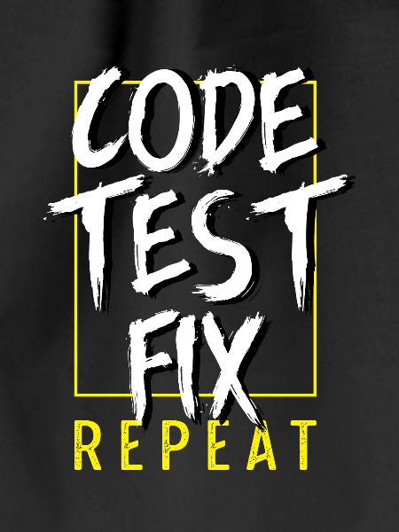 Code-Test-Fix. Computertechniker Gift