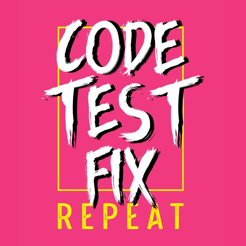 Code-Test-Fix. Computertechniker Gift