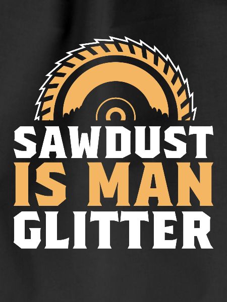 Mann Glitzer Schreiner Gift
