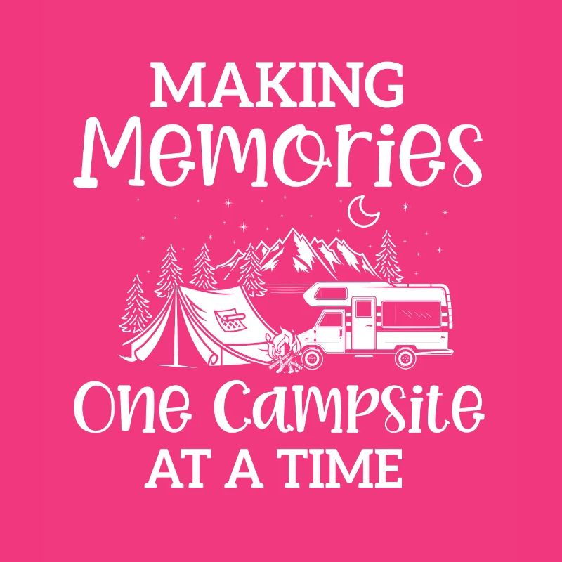 Camping Lovers Retro Camping Clothes